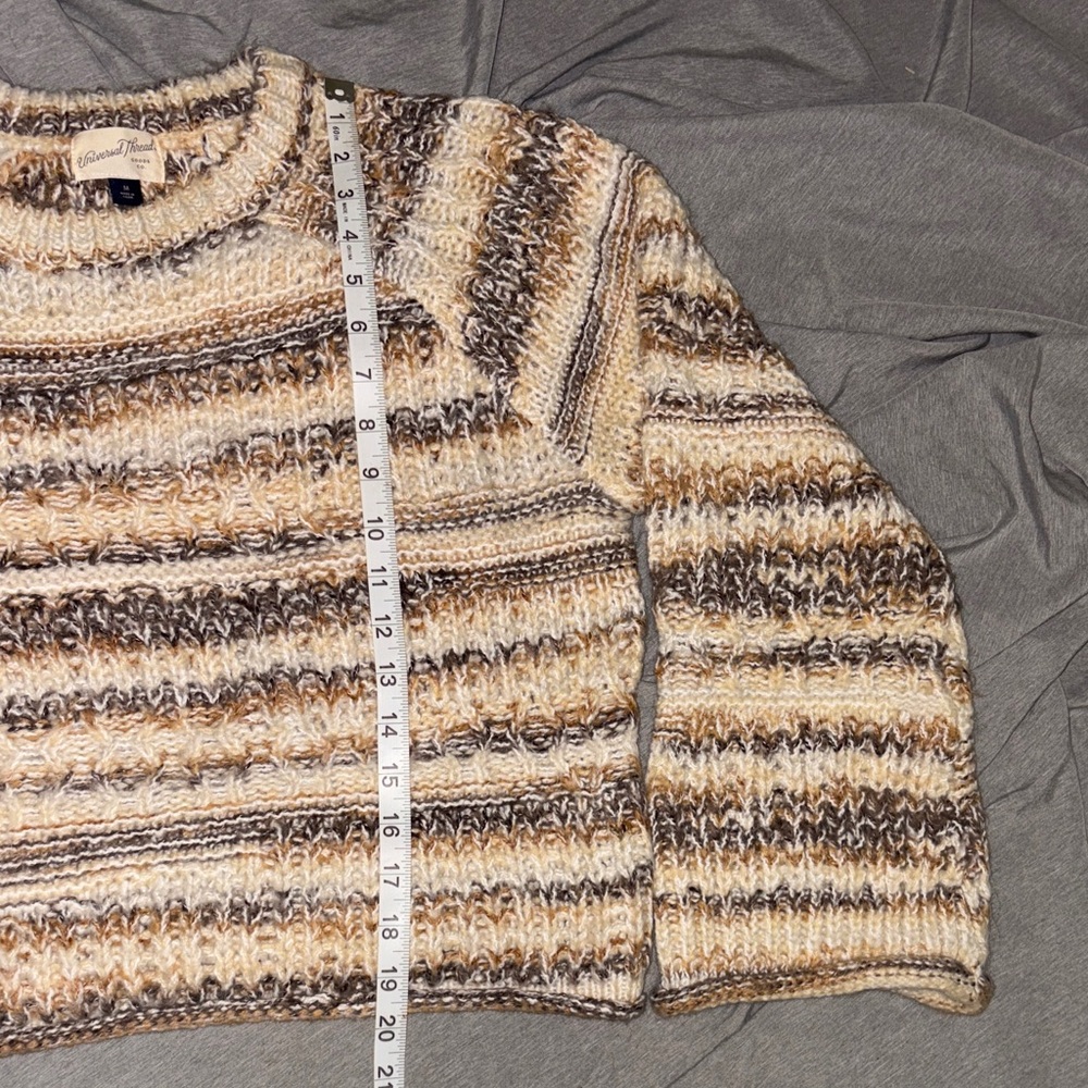 Universal Thread Multicolor Striped Sweater - Picture 6 of 6